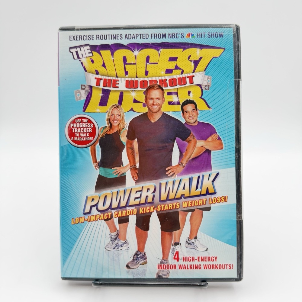 Biggest Loser Power Walk DVD Leslie Sansone 2010 Workout Exercise NEW SEALED